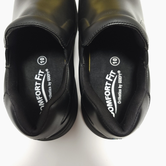 Gravity Defyer GDefy Compass 2.0 Mens Shoes Size 10 Black Leather Non Slip - Picture 5 of 7